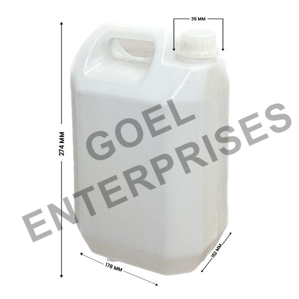 5L Jerrycan White Fresh